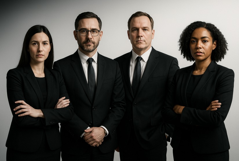 Team Bross attorneys group portrait